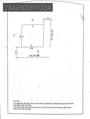 Cần bán - Phường Phú Trung  -  Quận Tân Phú 