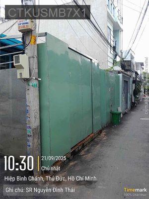 Nhà Tôn căn góc, xe hơi tới cửa đường 38 ngay chợ Hiệp Bình - Phường Hiệp Bình Chánh  -  Quận Thủ Đức 