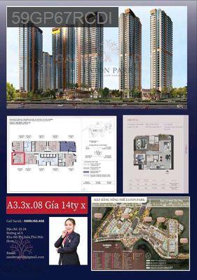 Bán 2pn MT Mai Chí Thọ quận 2 Eatonpark - Phường An Phú  -  Quận 2 