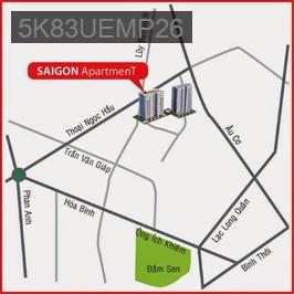 Bán chung cư Sài Gòn Town 80m 3PN Căn góc giá 2,42 Tỷ - Phường Hòa Thạnh  -  Quận Tân Phú 