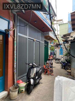 Nhà hẻm ba gác, Tùng Thiện Vương Q.8, 2 tầng, 16m2 - Phường 12  -  Quận 8 