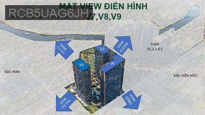 Căn hộ 2PN, 72m2, dự án Sunshine Sky City Q7, liền kề Phú Mỹ Hưng - Phường Tân Phú  -  Quận 7 