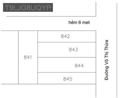 Sỉ/lẻ 5 lô nhà/đất mặt tiền đường Võ Thị Thừa, P. An Phú Đông, Quận 12 - Phường An Phú Đông  -  Quận 12 