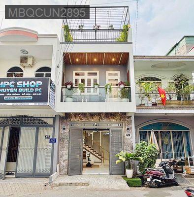 Bán nhà Mặt Phố An Hội Đông - Gò Vấp- TP HCM - Phường 16  -  Quận Gò Vấp 