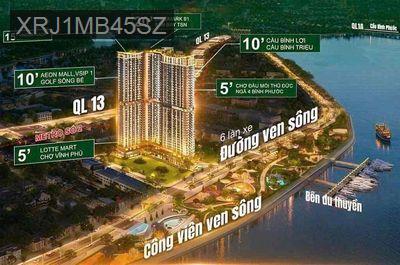CĂN HỘ VIEW SÔNG SÀI GÒN MẶT TIỀN QL13 BÀN GIAO NT CAO CẤP - Phường Hiệp Bình Phước  -  Quận Thủ Đức 