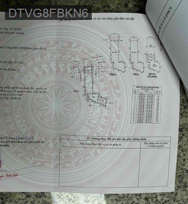 CẦN BÁN NHÀ CĂN HỘ DỊCH VỤ GÒ VẤP - Phường 7  -  Quận Gò Vấp 