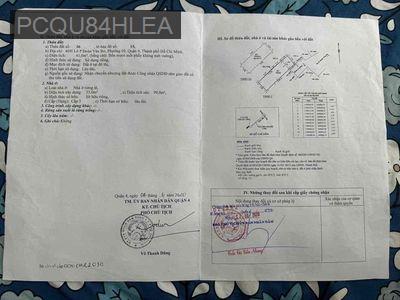 Nhà Hẻm - Phường 9  -  Quận 4 