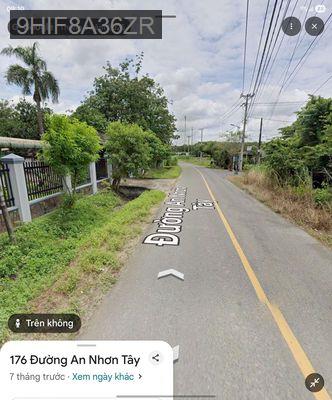 Lô Đất Mặt Tiền An Nhơn Tây 150 m2, gần Bệnh Viện Đa Khoa Củ Chi - Xã An Nhơn Tây  -  Huyện Củ Chi 