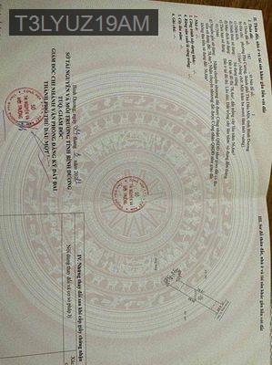 LÔ ĐẤT THỔ CƯ NỞ HẬU - THỦ DẦU MỘT BÌNH DƯƠNG - GIÁ TỐT CHO NHANH GỌN - Phường Phú Cường  -  Thành phố Thủ Dầu Một 