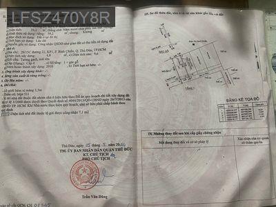 nhà hẻm đường 22 ra đường tỉnh lộ 43 :3ty3 - Phường Bình Chiểu  -  Quận Thủ Đức 