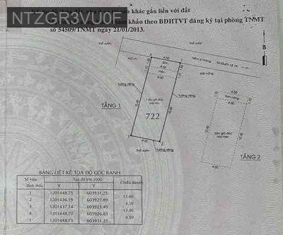 Bán nhà - Phường An Phú Đông  -  Quận 12  - 58m² - 3.5tỷ