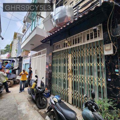 nhà 3,2mx10,5m, hẻm 4m ôtô, 2 tầng, 2PN, 2wc, gần cv làng Hoa - Phường 9  -  Quận Gò Vấp 