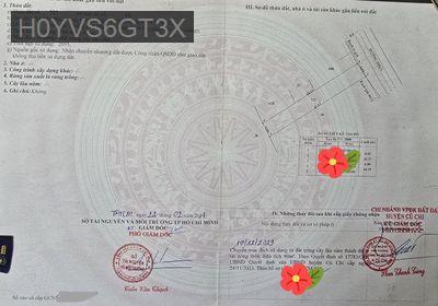 Chính Chủ Cần Bán Đất Ở Nông Thôn 267m2 Giá 3,6 Tỷ Tại xã Củ Chi - Xã Tân Phú Trung  -  Huyện Củ Chi 