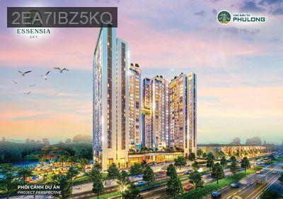 Cần bán căn 2PN Essensia Sky, view PMH, lầu trung giá chỉ 6 tỷ - Xã Phước Kiển  -  Huyện Nhà Bè 