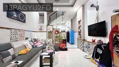 NHÀ MỚI VIP 1CĂN *** ĐƯỜNG THÔNG XE HƠI - Gần CVPM QUANG TRUNG - Phường Trung Mỹ Tây  -  Quận 12 