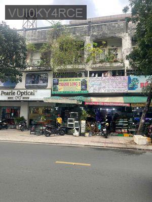 Bán căn trệt mặt tiền chug cư 44 nguyễn thông, p Võ Thị Sáu, q3 DT 99m - Phường Võ Thị Sáu  -  Quận 3 