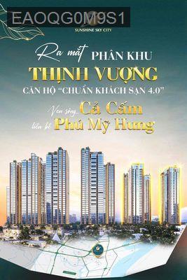 🛑 SỐC: "BẮT ĐÁY" CĂN HỘ SUNSHINE SKY CITY, QUẬN 7 - GIÁ CHỈ 7x TRIỆU/M - Phường Tân Phú  -  Quận 7 