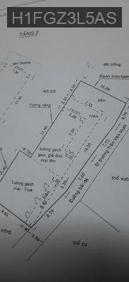 Nhà ở 54m2 2 phòng ngủ 2 nhà vệ sinh gần đường Trần Văn Mười - Xã Xuân Thới Đông  -  Huyện Hóc Môn 