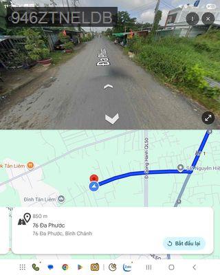 Bán đất mặt tiền Đa Phước Binh Chánh 1.000m vuông - Xã Đa Phước  -  Huyện Bình Chánh 