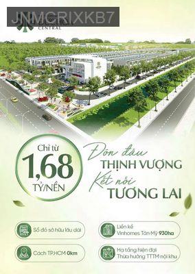 Bán đất - Thị trấn Đức Hoà  -  Huyện Đức Hòa  - 81m² - 1.68tỷ