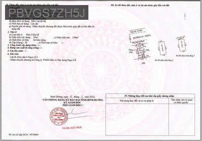 Kẹt tiền cho con học đại học cần bán nhà - Phường Bình Chuẩn  -  Thị xã Thuận An 