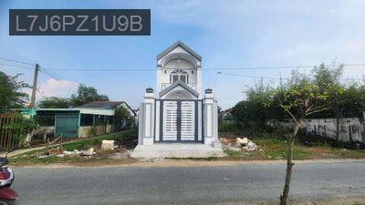 Nhà mặt tiền lộc Trung, xã mỹ lộc 135m hoàn công - Xã Mỹ Lộc  -  Huyện Cần Giuộc 