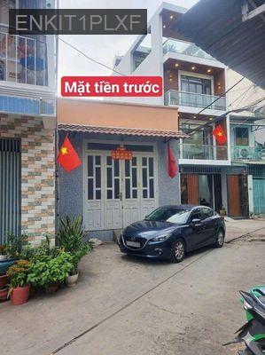 Nhà Chiến Lược hẻm thông Tân Hòa Đông giáp quận 6 - Phường Bình Trị Đông  -  Quận Bình Tân 