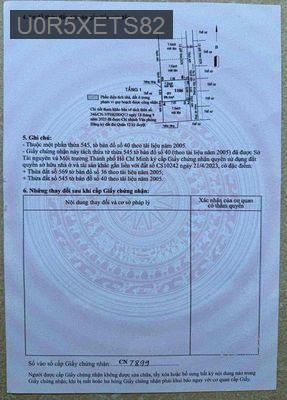 🔔Ace bán giúp nhận đủ /-rose 1%  - Đất 1sẹc thẳng Cty PEPSICO - Ngay L - Phường Thới An  -  Quận 12 