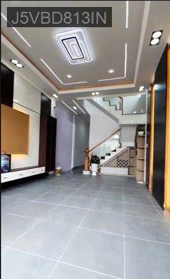 Bán nhà đường Nguyễn Cửu Phú - Bình Chánh, 1 trệt, 1 lầu, 4 pn, 2 WC - Xã Tân Kiên  -  Huyện Bình Chánh 