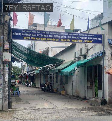 nhà cấp 3 hẻm xe tải dt 4x10 2p ngủ đường 12 p bình hưng hoà - Phường Bình Hưng Hòa  -  Quận Bình Tân 