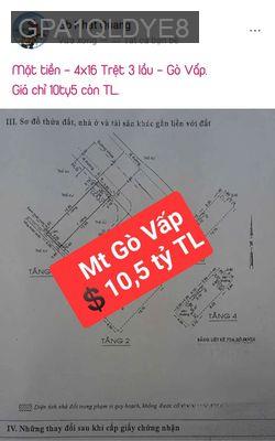 Mặt Tiền Đường Số 17 p11 gò vấp - Phường 11  -  Quận Gò Vấp 