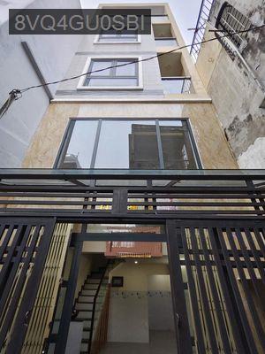 Nhà hẻm 299 Bãi Sậy 35m2, 4x9m, 5 tầng 5 PN - Phường 8  -  Quận 6 