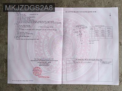 Nhà mặt tiền đường bê tông - Xã Mỹ Hạnh Bắc  -  Huyện Đức Hòa 