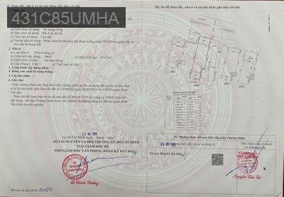 Cần Bán Gấp, Nhà mặt Tiền 145m Vuông - Phường Tân Tạo  -  Quận Bình Tân 