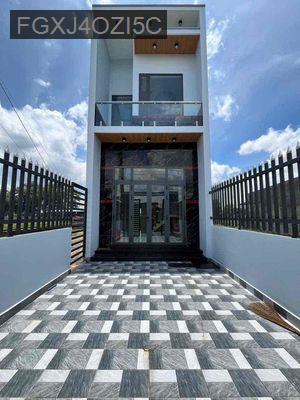 nhà mới xây . - Xã Mỹ Hạnh Bắc  -  Huyện Đức Hòa 