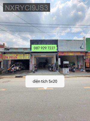 Bán nhà mặt tiền 1ty050 Hưng Long, Bình Chánh, 1 trệt 1 lầu, dt 5x20m - Xã Hưng Long  -  Huyện Bình Chánh 