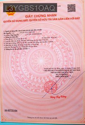 Cần bán thửa đất, Phường Hiệp an, TP HCM - Phường Tân An  -  Thành phố Thủ Dầu Một 