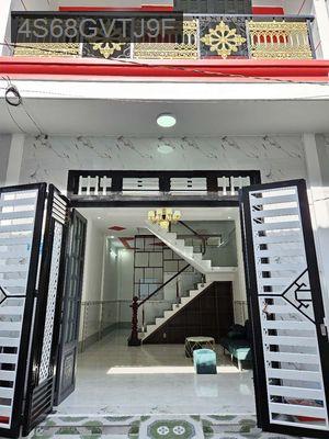 Bán nhà sổ hồng riêng 1 trệt1 lầu mới - Xã Long Trạch  -  Huyện Cần Đước 