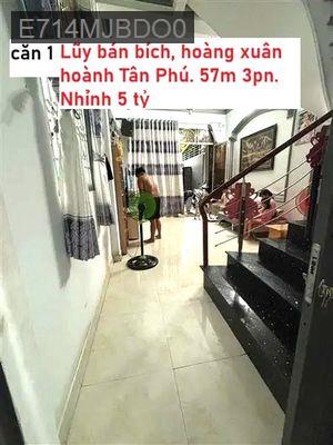 TỔNG CÁC CĂN 5-6 TỶ HẺM XE HƠI TÂN PHÚ -  - Phường Tây Thạnh  -  Quận Tân Phú 
