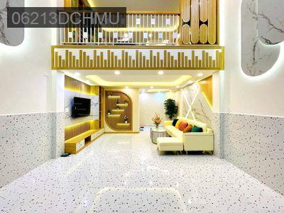 Bán nhà mới đẹp 1 lửng 2 lầu 1 sân thượng HXH Nguyễn Tư Giản - Phường 12  -  Quận Gò Vấp 