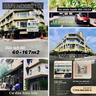 NHÀ PHỐ BCONS UNI VALLEY THANH TOÁN 2TY1 NHẬN NHÀ - Phường Đông Hòa  -  Thị xã Dĩ An 