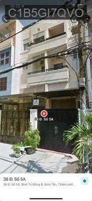 🏠 Bán nhà đẹp  khu Tên Lửa DT 80m², sàn 202m², Đường 8m, sổ hồng riêng - Phường Bình Trị Đông B  -  Quận Bình Tân 