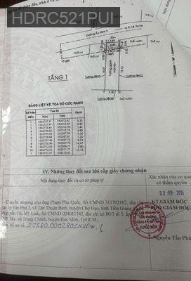 BÁN NHÀ - Xã Tân Xuân  -  Huyện Hóc Môn 