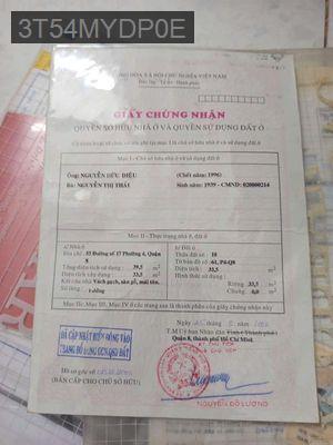 🏠 CHÍNH CHỦ CẦN BÁN GẤP NHÀ ĐẸP – QUẬN 8 – SỔ HỒNG RIÊNG - Phường 4  -  Quận 8 