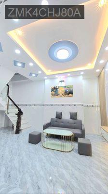 NHÀ MỚI ĐẸP, GIÁ TỐT, HẺM XE MÁY, HƯNG PHÚ,Q8 - Phường 1  -  Quận 8 