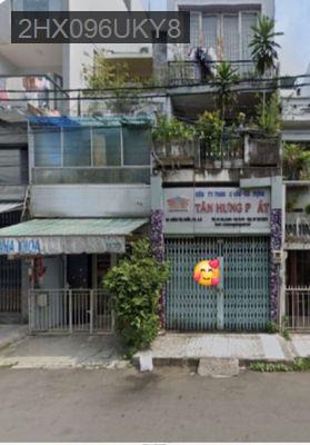 BÁN ĐẤT TẶNG NHÀ MẶT TIỀN TÂN PHƯỚC  - Phường 6  -  Quận 10 
