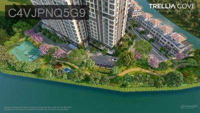 Bán căn góc 3PN 97m2 Trellia Cove view sông giá 70tr/m2 chiết khấu 11% - Xã Bình Hưng  -  Huyện Bình Chánh 