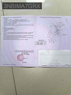 nhà nát dt 4x23m 89,5m2 đường thông p13 giá 12,5tỷ - Phường 13  -  Quận Bình Thạnh 