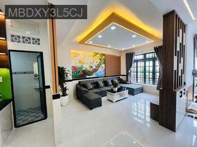 Bán nhà 1/ thạnh lộc 28 mặt tiền đường dự phóng 25m, gần ngã tư ga - Phường Thạnh Lộc  -  Quận 12 