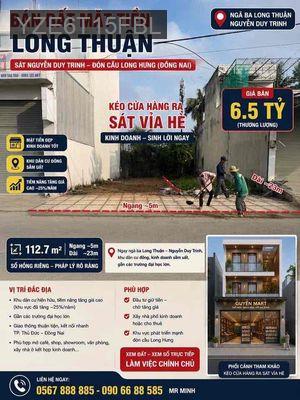 bán đất măth tiền gần nguyễn duy trinh - Phường Long Phước  -  Quận 9 
